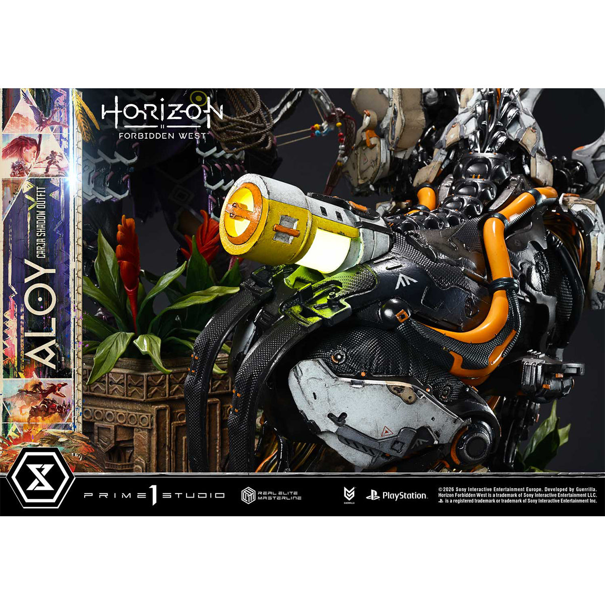 Real Elite Masterline Horizon Forbidden West Aloy Carja Shadow Outfit