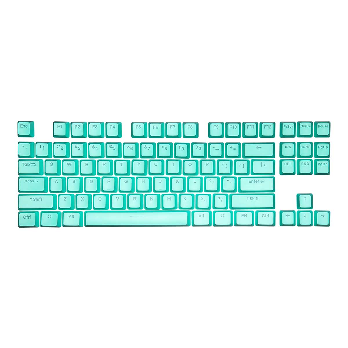 COOLER MASTER PBT BACKLIT KEYCAP UPGRADE SET (MINT GREEN) - DataBlitz