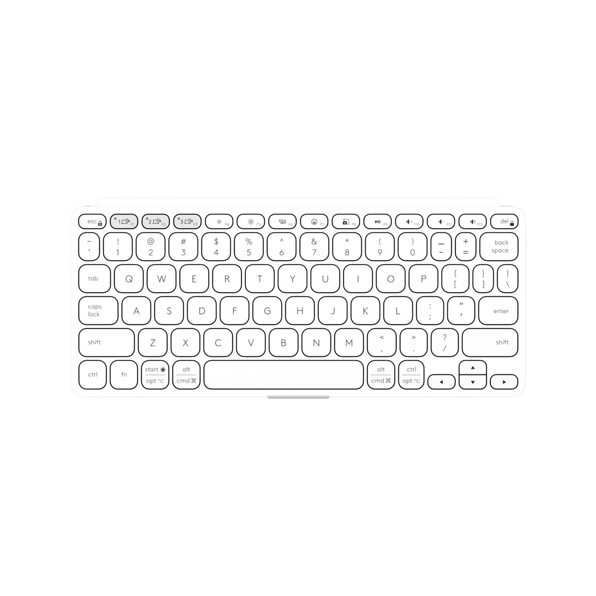 Logitech Keys-To-Go 2 Ultra Portable Wireless Keyboard With Cover