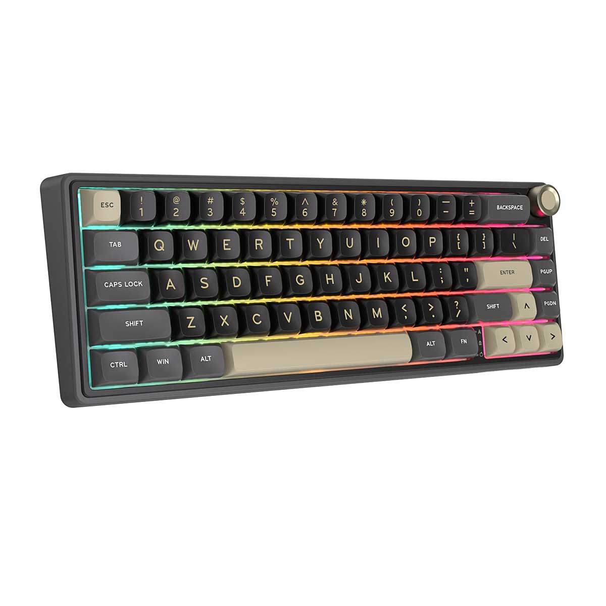 Royal Kludge R65 Single-Mode RGB 66-Keys Hot-Swappable Mechanical Keyboard Phantom