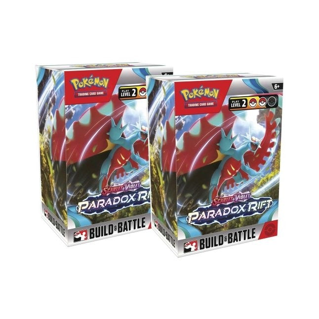Pokemon Trading Card Game SV04 Scarlet & Violet Paradox Rift Build & Battle Stadium (187-85422)