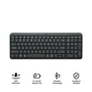 Logitech K250 Compact Wireless Keyboard (Graphite) (920-013491)