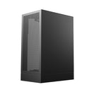 DeepCool CH170 Plus Vertical M-ATX Compact Case (Black, White)