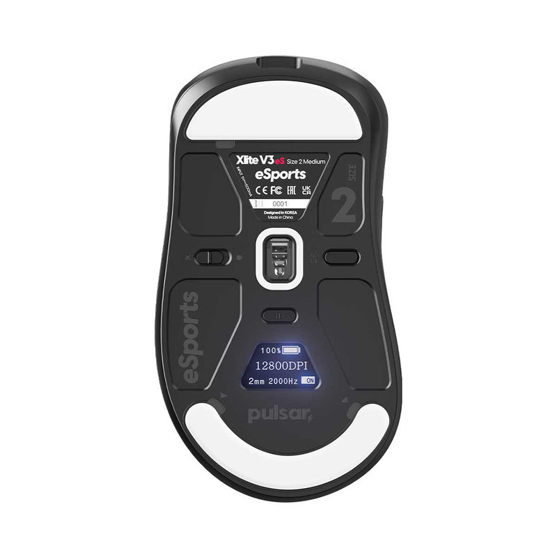 Pulsar XLITE V3 ES Esports Tournament Edition Wireless Gaming Mouse (Size 2) (PXV3ES21)