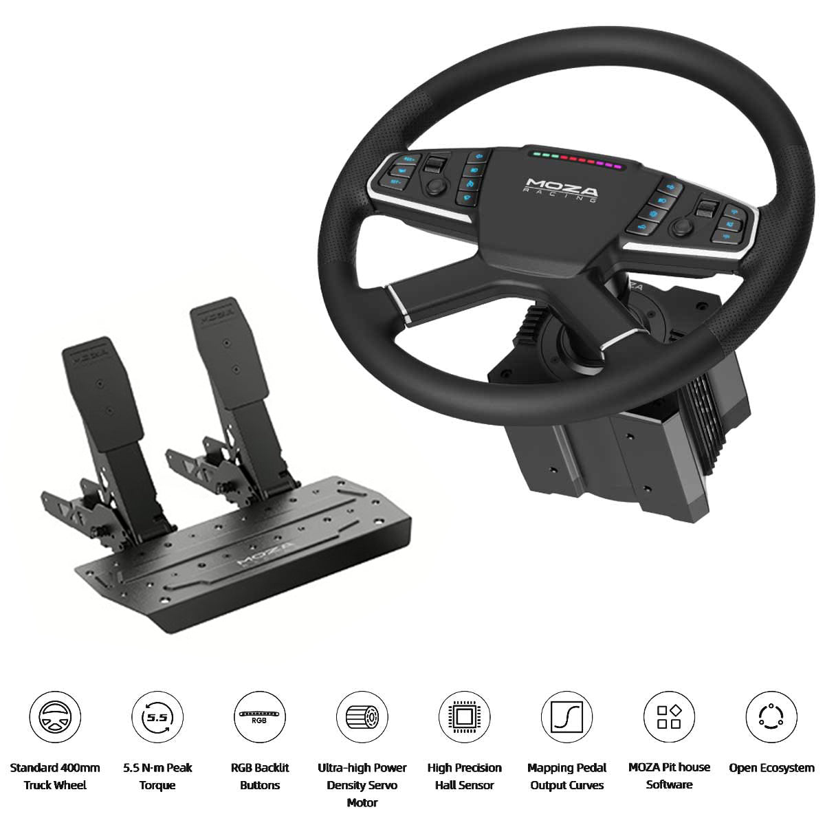 Moza Racing Truck Driving Simulator (RS071)