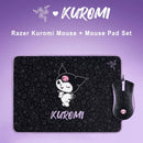Razer DeathAdder Essential Ergonomic Wired Gaming Mouse + Goliathus Soft Gaming Mouse Mat Bundle (Kuromi Edition)