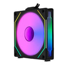 LIAN LI RGB UNI Fan LS-Infinity 120 Reverse Blade (UF-RSLIN120-1B) (Black)