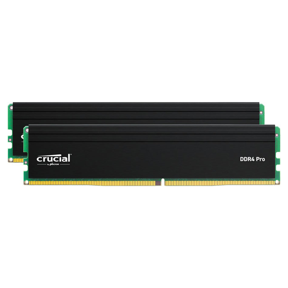 Crucial Pro 64GB DDR4 3200MT/s CL22 Intel XMP 2.0 UDIMM Desktop Memory