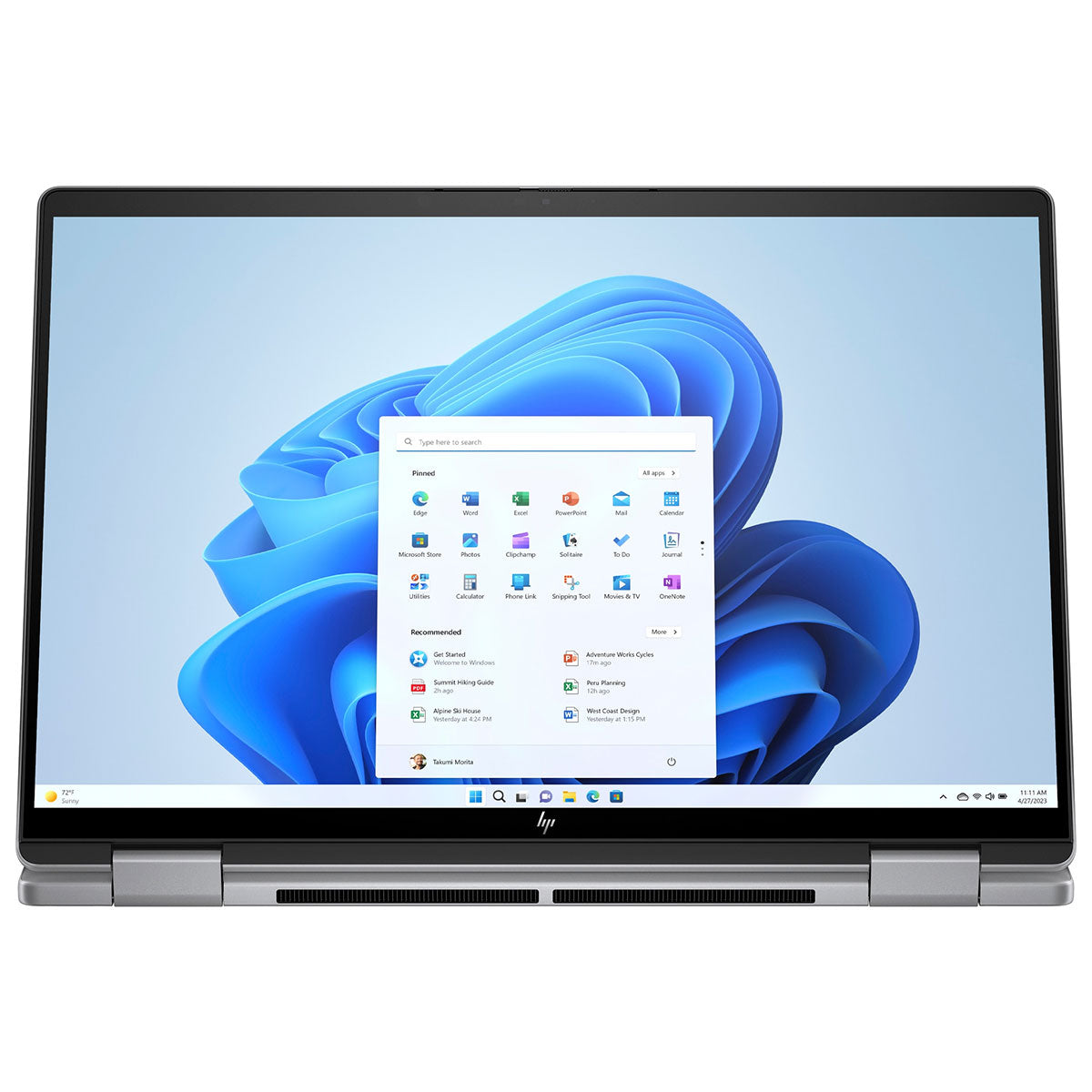 HP Envy X360 14-FC0066TU 2-in-1 Laptop (Meteor Silver)