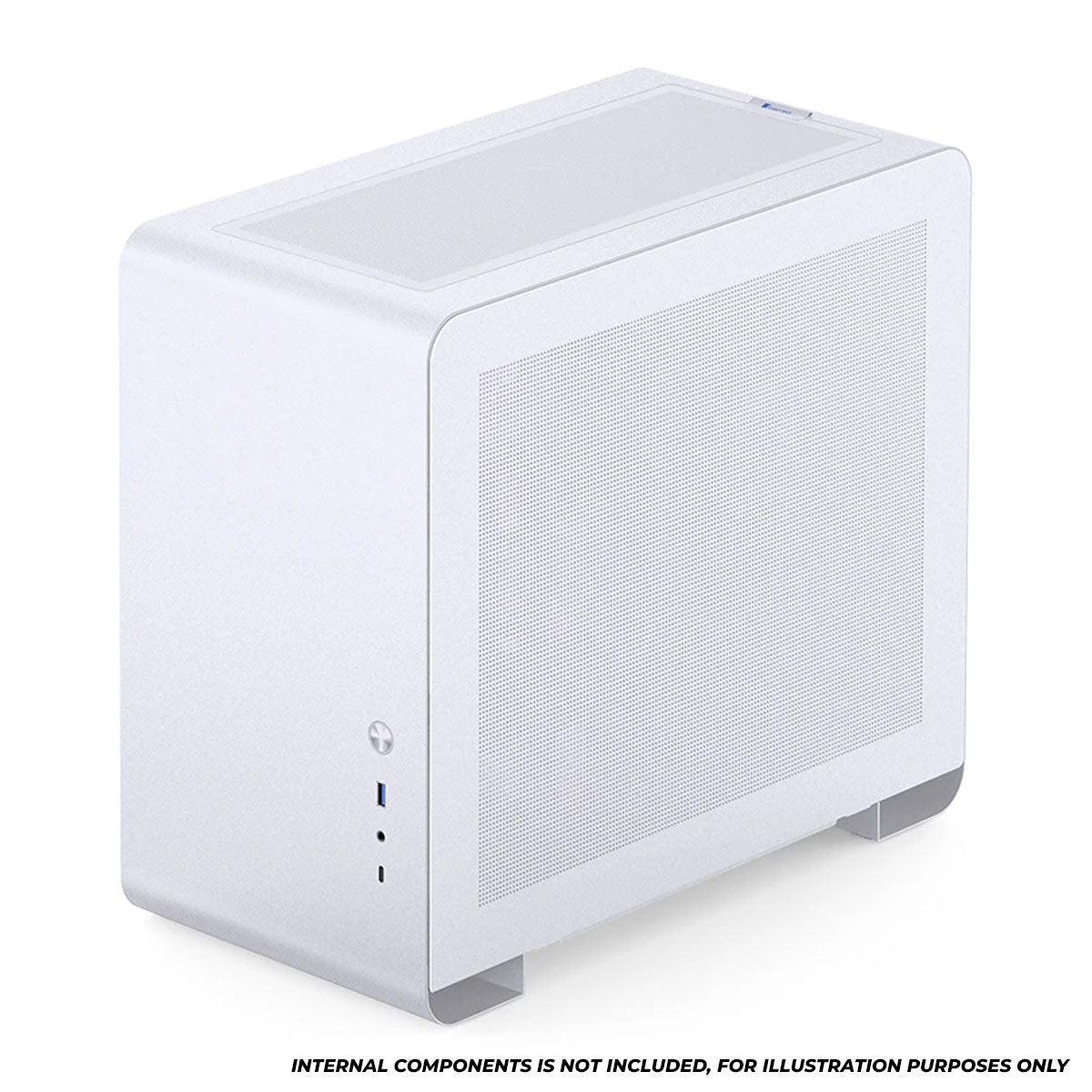 Jonsbo U4 Mini M-ATX Computer Case (Black, White)