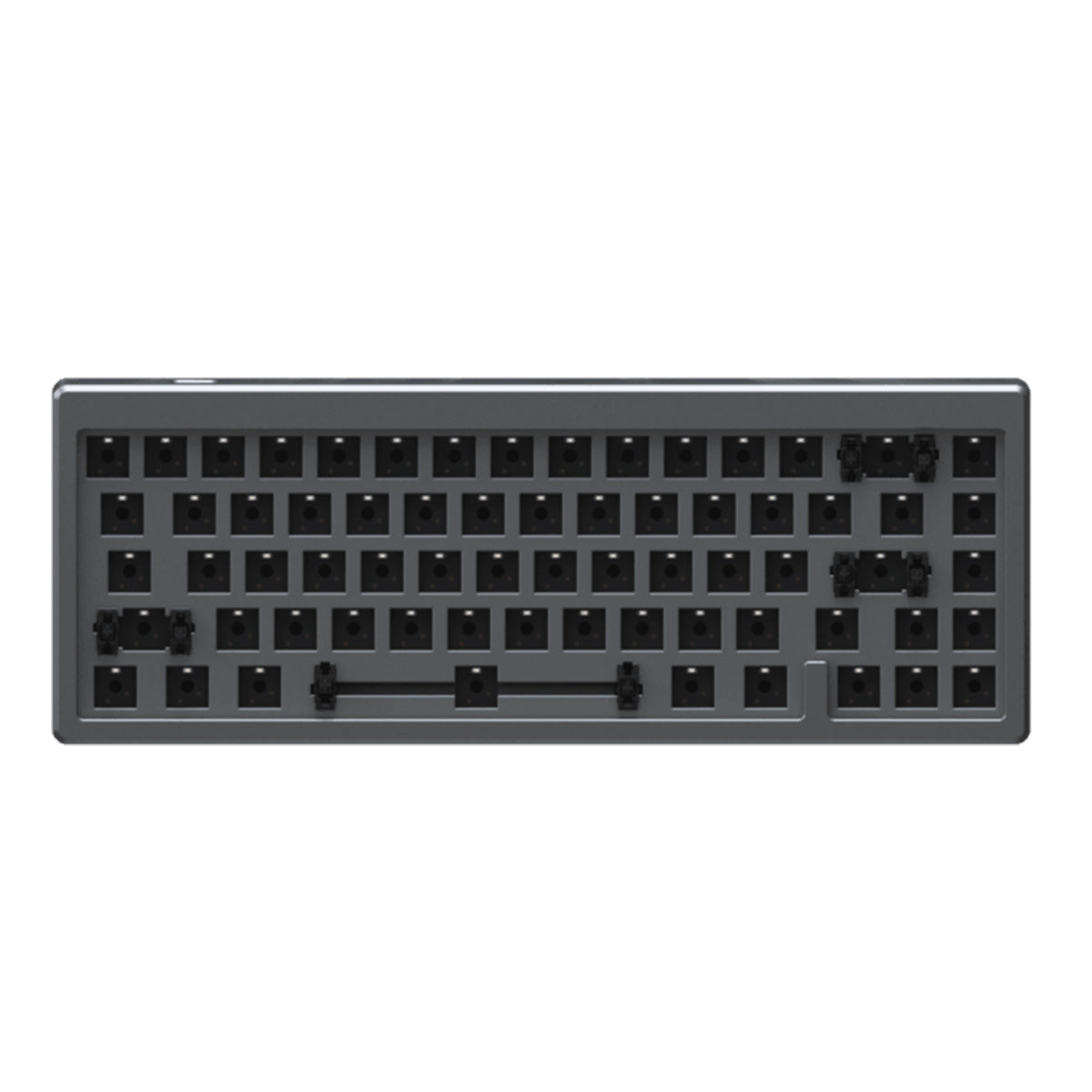 AKKO MOD005 RGB MECHANICAL KEYBOARD HOT-SWAPPABLE DIY KIT GASKET MOUNT WITH 67-KEY LAYOUT (GRAY) - DataBlitz