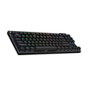 Logitech G Pro X TKL Lightspeed Gaming Keyboard (GX Brown Tactile) (White, Black, Magenta)