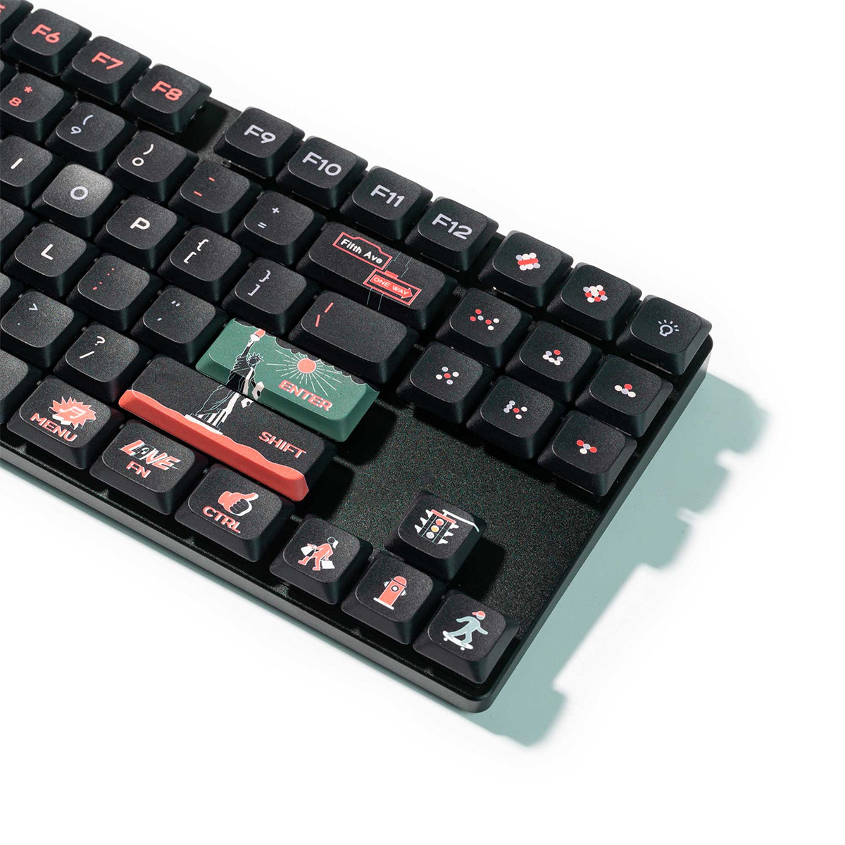 Keychron Low Profile LSA Dye-Sub PBT Full Set 133 Keys Keycap Set (New York) (PBT-71)