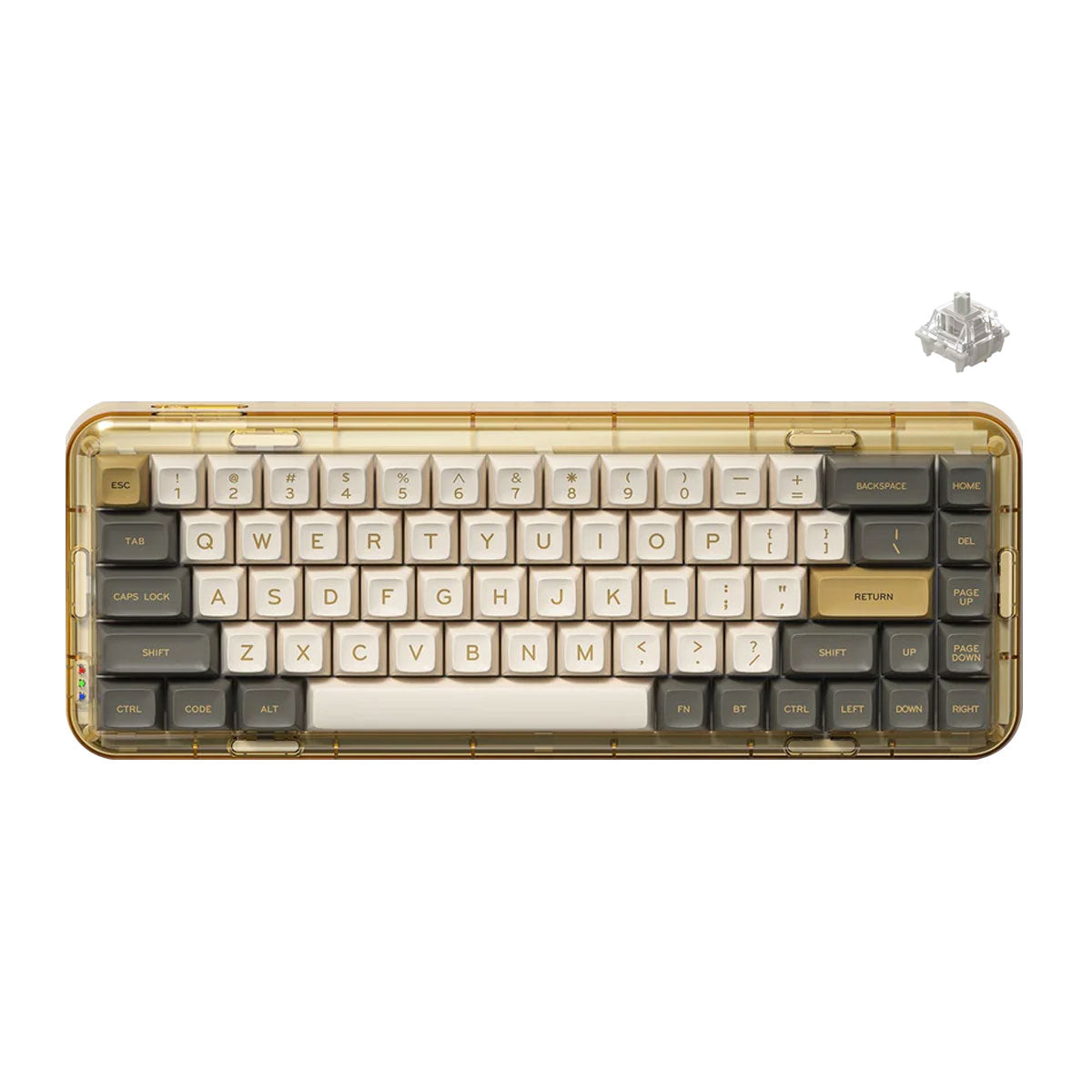 MelGeek MOJO68 Ember Custom & Programmable Mechanical Keyboard