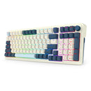 Redragon Eisa Pro 3 Modes 98-Key Hot-Swappable RGB Mechanical Keyboard - White Blue (Linear Red Switch) (K686WB-RGB-Pro)