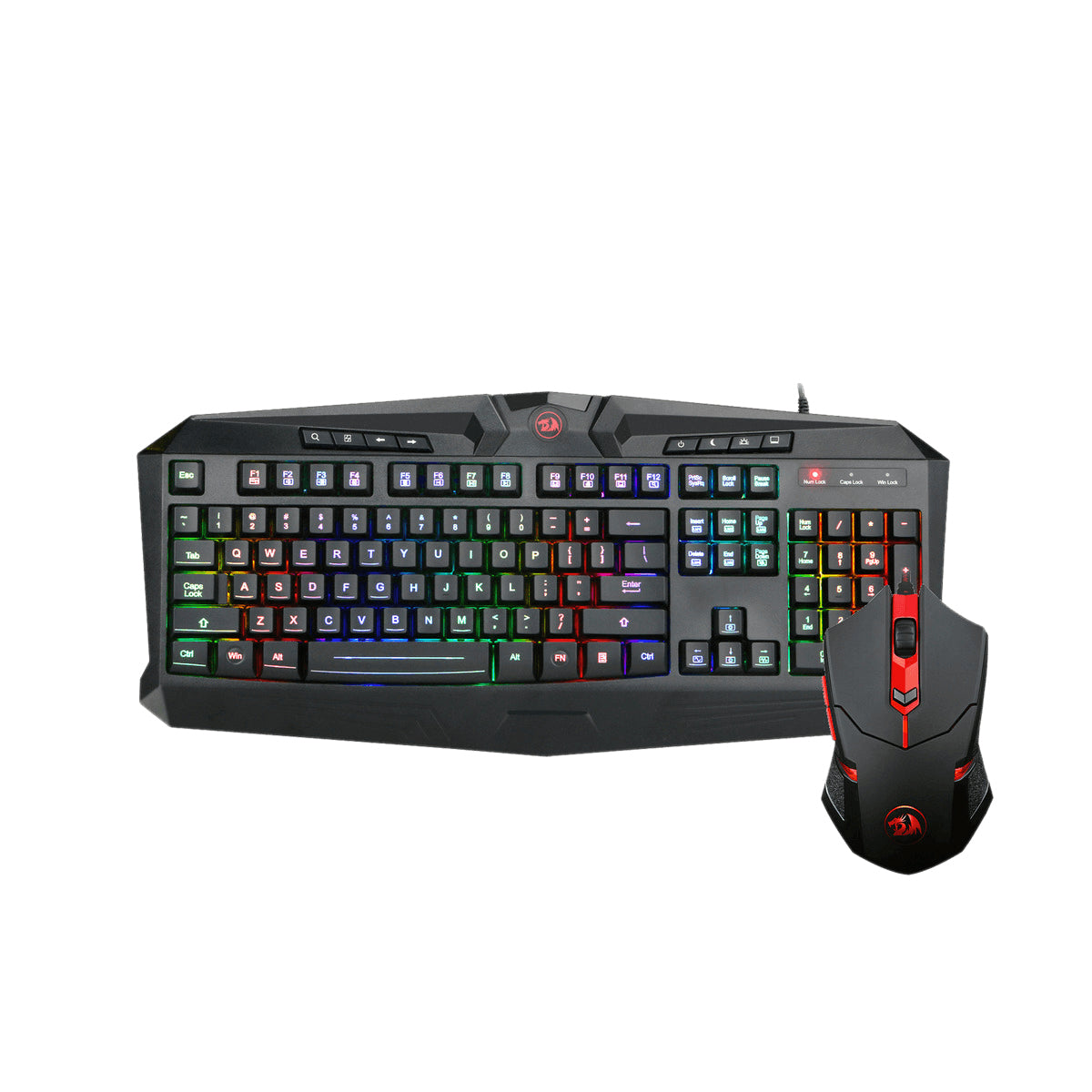 REDRAGON GAMING ESSENTIALS S101 KEYBOARD/MOUSE 2 IN 1 SET (S101-1) - DataBlitz