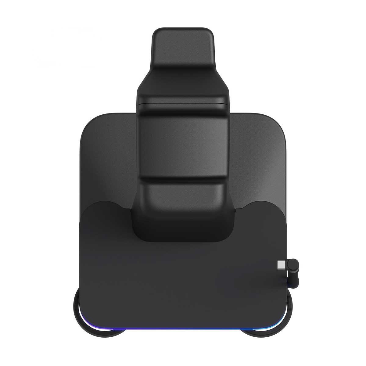Kiwi Design RGB Vertical Charging Stand For Meta Quest 2 / Meta Quest 3 / Meta Quest Pro (BLACK) (QC03)