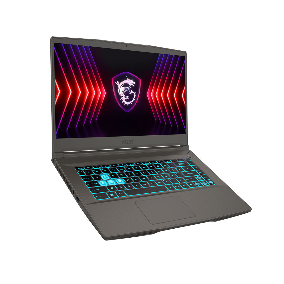 MSI Thin A15 B7UC-083PH Gaming Laptop (Cosmos Grey) | 15.6" FHD (1920x1080) 144Hz IPS | R5 7535HS | 8GB RAM | 512GB SSD | RTX 3050 | Windows 11 | MSI Gaming Backpack