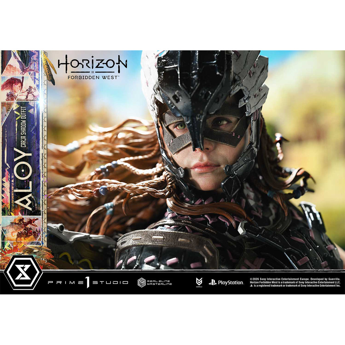 Real Elite Masterline Horizon Forbidden West Aloy Carja Shadow Outfit
