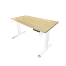 Elephant Dragonwar E-T015 Moving Height Computer/ Gaming Table (Wood White) (E-T015-WH)