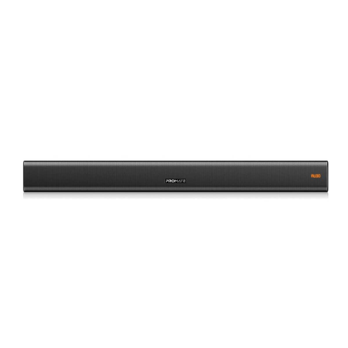 Promate Streambar-30 30W Bassboost Soundbar w/ Built-In Subwoofer (Black)