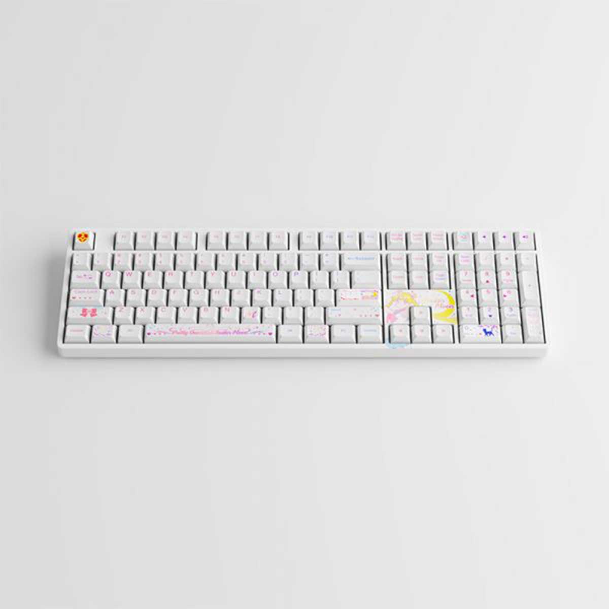 Akko Sailor Moon Crystal 5108B Plus Multi-Modes RGB Hot-Swappable Mechanical Keyboard (Gateron Orange - Lubed)