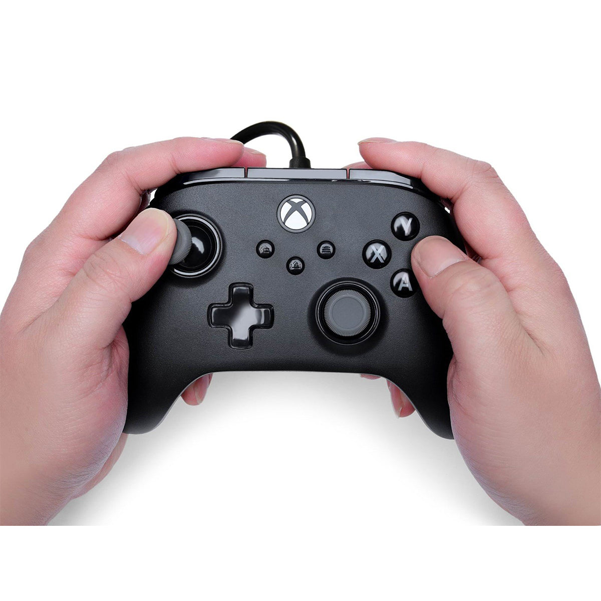 PowerA Advantage Plus Xbox Wired Controller Hall Edition for XBOX (Black Charcoal, Verdant Meadow) (XBGP0439-01, XBGP0470-01)