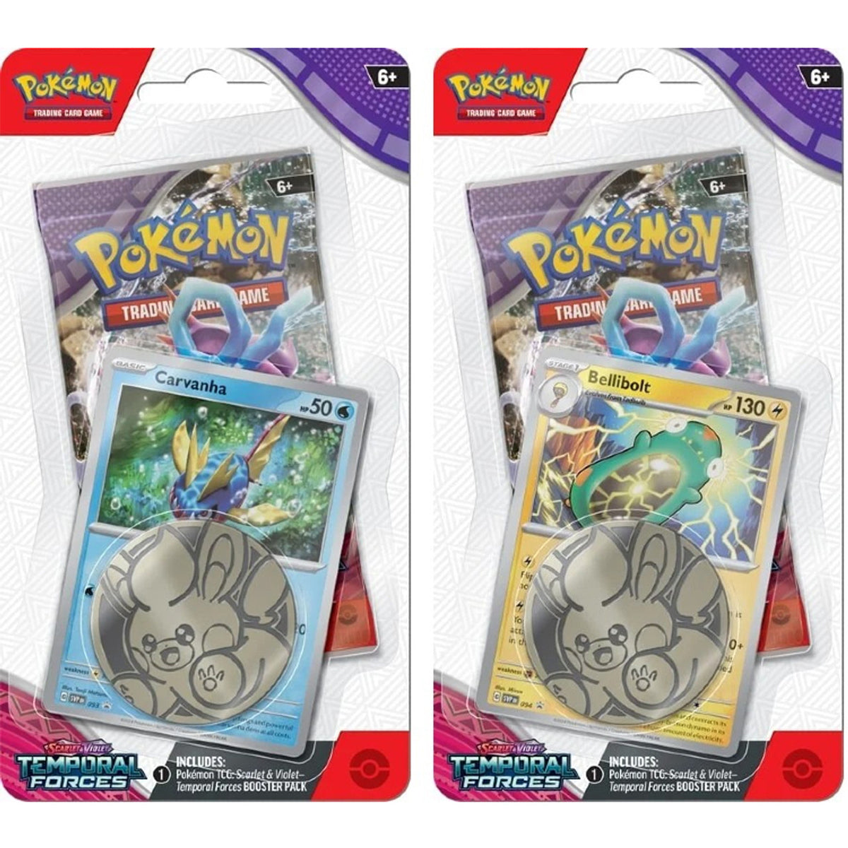 Pokemon Trading Card Game SV05 Scarlet & Violet Temporal Forces Checklane Blister