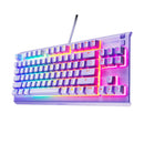 SteelSeries Apex 3 TKL RGB Water & Dust Resistant Whisper Quiet Switches Gaming Keyboard (Lavender)