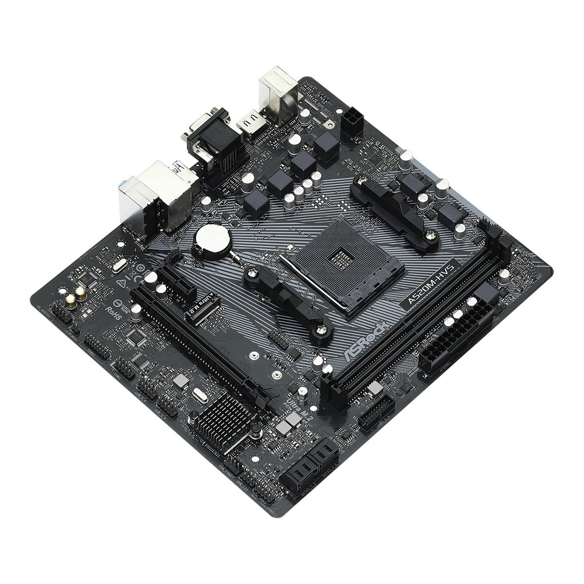 Asrock A520M-HVS AMD Socket AM4 DDR4 Motherboard