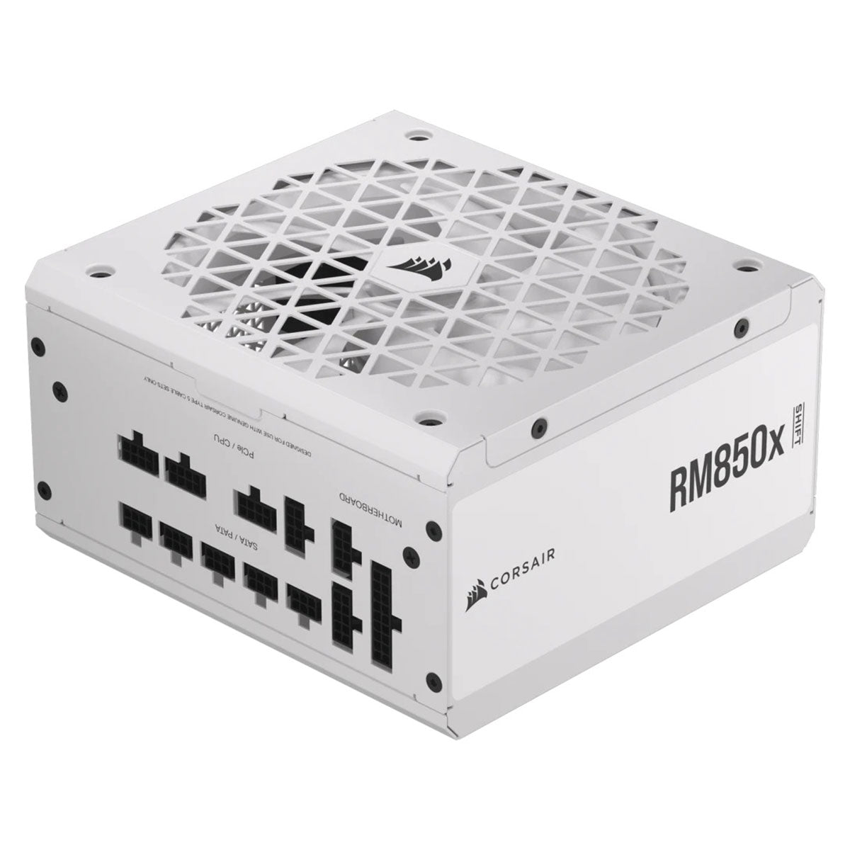 Corsair RMx RM850x Shift 850W ATX 80 Plus Gold Fully-Modular ATX Power Supply (White)