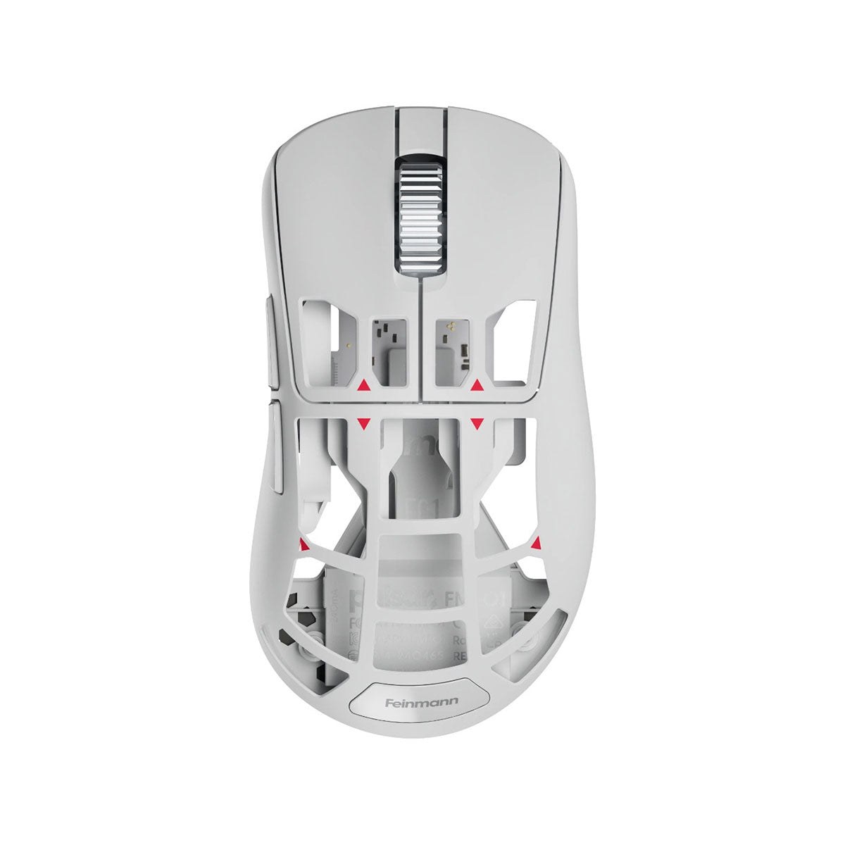 Pulsar Feinmann F01 Ultralightweight Magnesium Alloy Wireless Gaming Mouse (Black, Alpine White) (FMF01, FMF02)