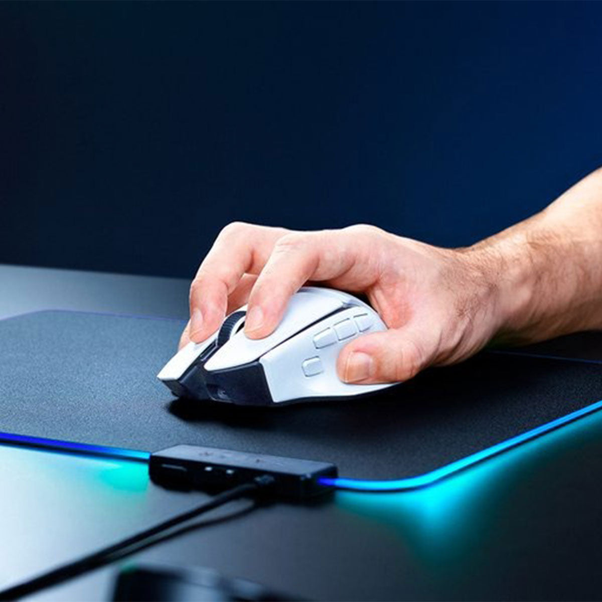 Razer Basilisk V4 HyperSpeed Customizable Wireless Ergonomic Gaming Mouse