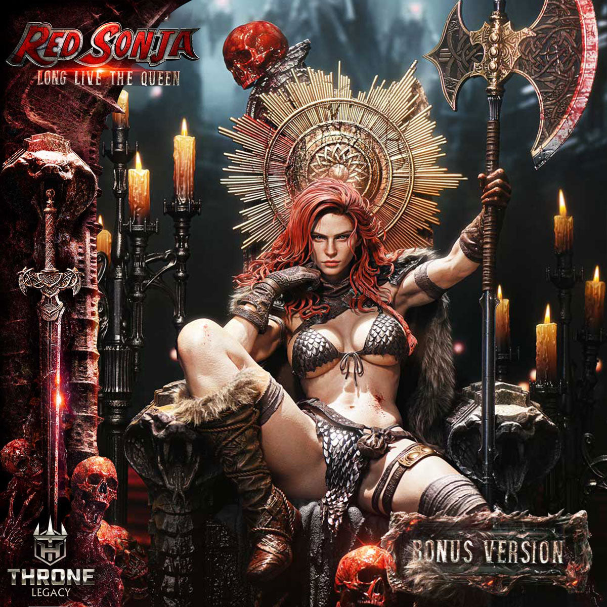 Throne Legacy Red Sonja - Red Sonja: Long Live The Queen | DataBlitz