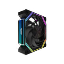 Darkflash Infinity 34 120MM A-RGB Cooling Fan (3-IN-1 Pack) (Black, White)