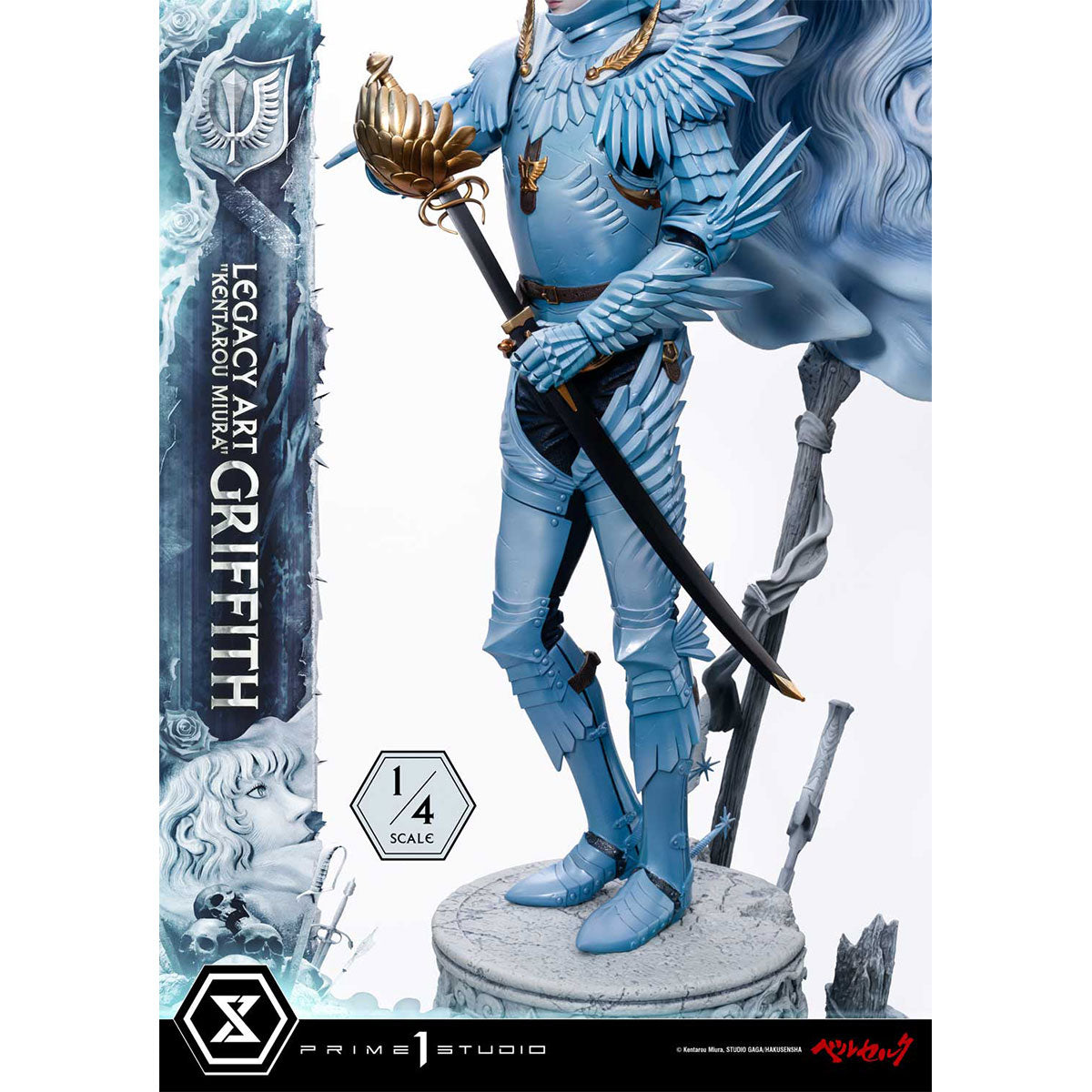 Legacy Art "Kentarou Miura" Berserk Griffith 1/4 Scale