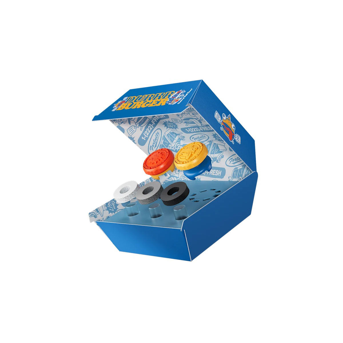 SteelSeries Kontrolfreek Aim Boost Durrr Burger Edition Thumbsticks for PS5 / PS4 (2354-PS5)