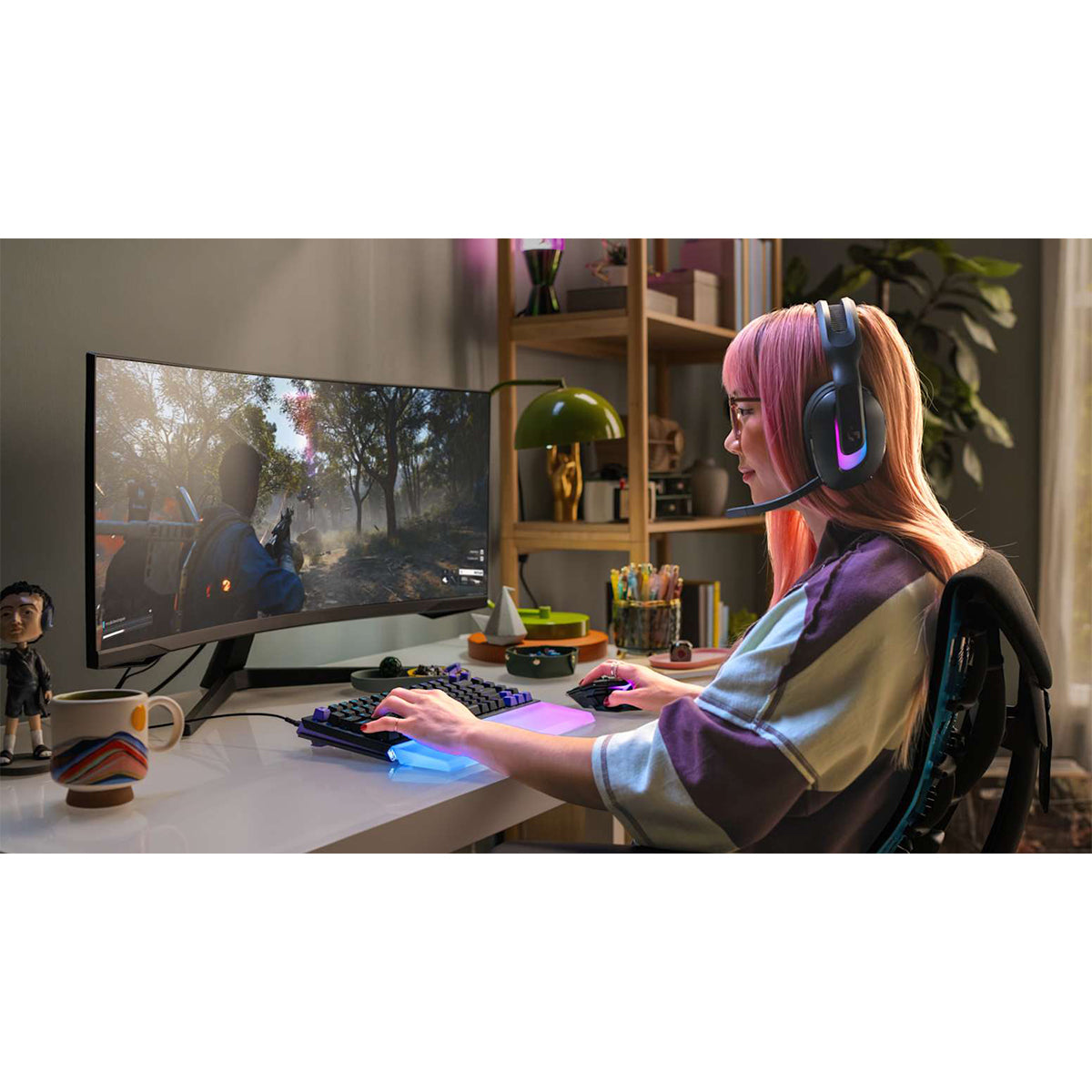 Logitech G512 X 98 Dual Swap TMR Analog/Mechanical 8k Gaming Keyboard (Black) (920-013988)