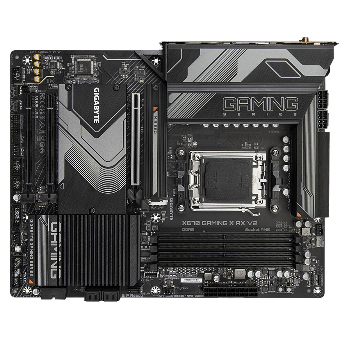 Gigabyte X670 Gaming X AX V2 AMD AM5 DDR5 WiFi 6 Motherboard