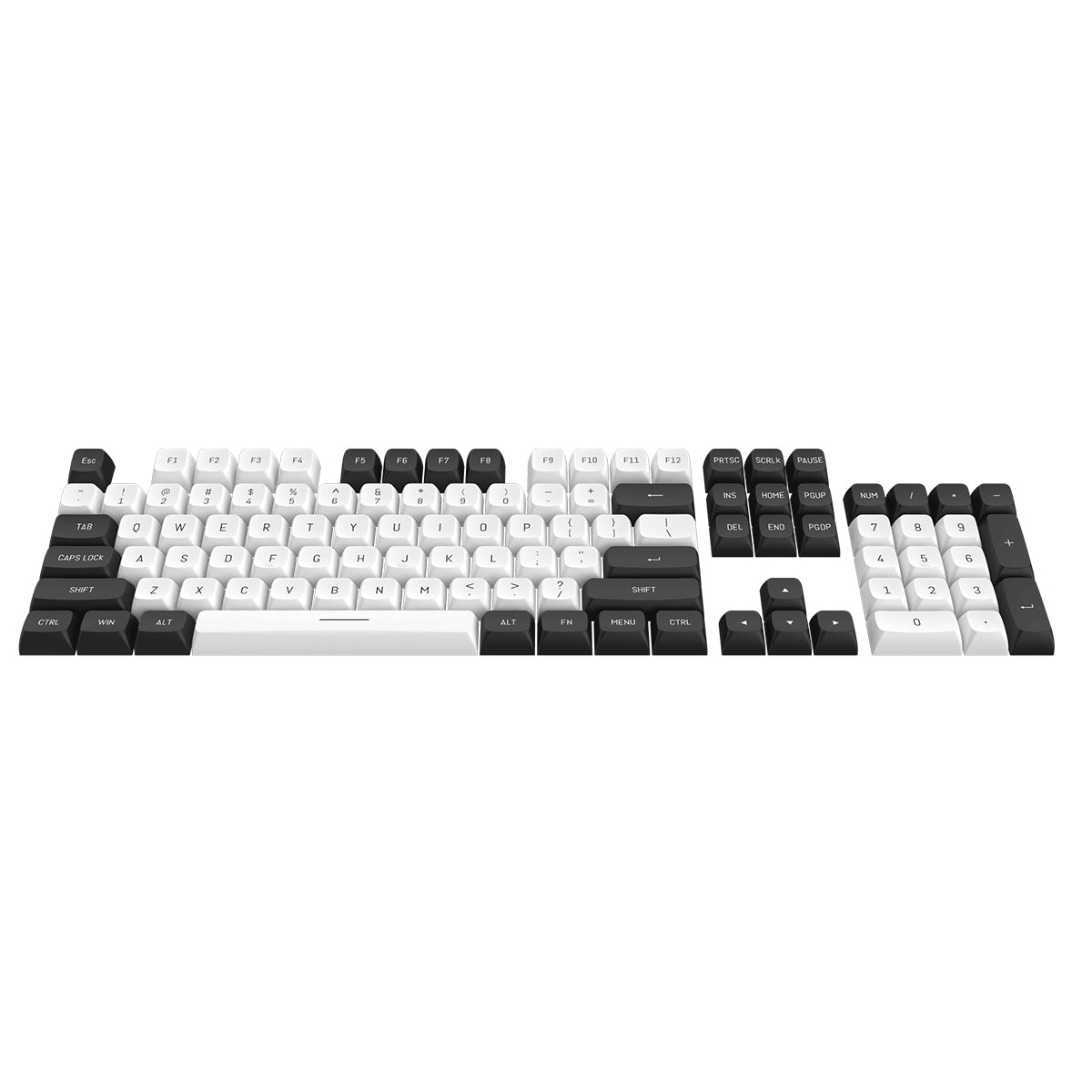 Redragon A132 PBT Double Shot Keycap-150 Keycaps For All Mechanical Keyboards - DataBlitz