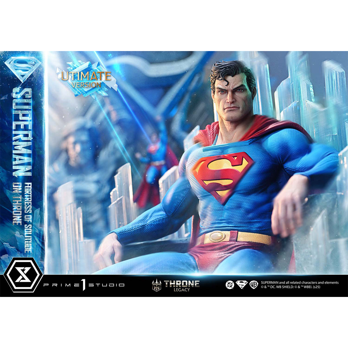 Throne Legacy Superman (Comics) Superman Fortress of Solitude on Throne | DataBlitz