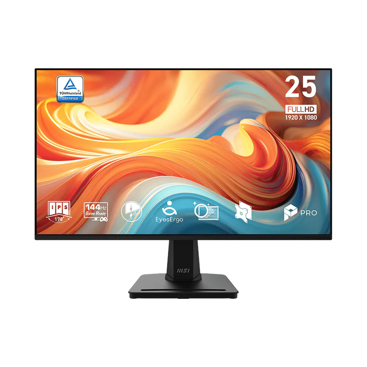 MSI Pro MP251 E14L 24.5" FHD (1920x1080) 144Hz 1ms (MPRT) / 4ms (GtG) IPS Adaptive-Sync