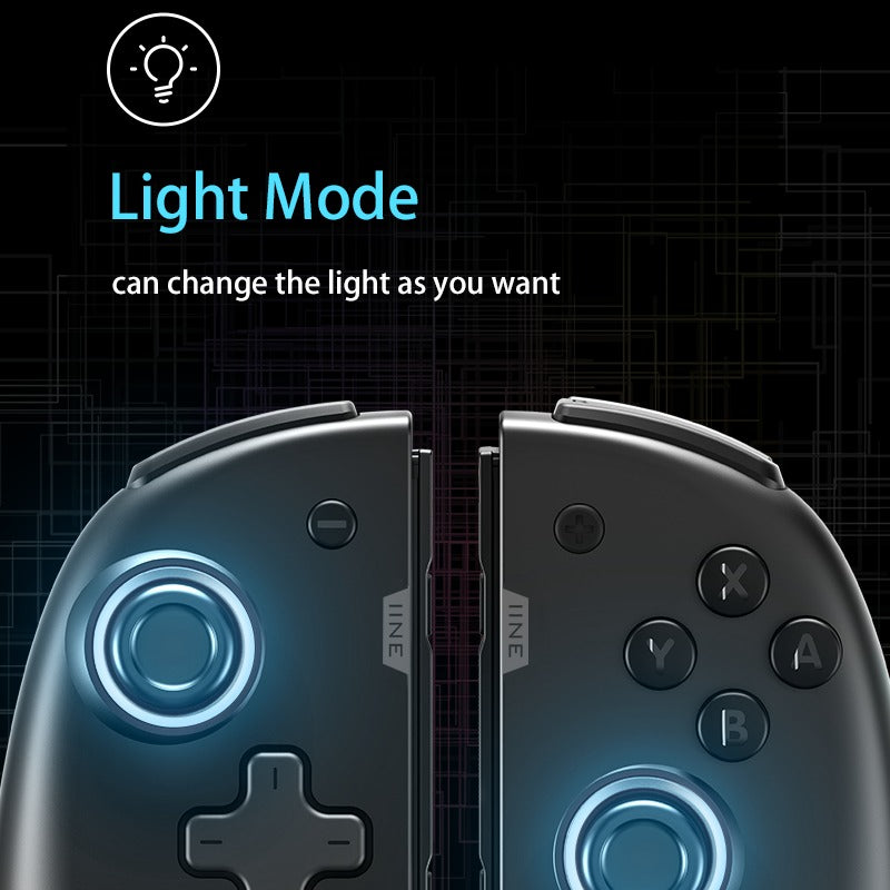 IINE Switch Elite Large Left And Right Controller (Transparent) (L552)