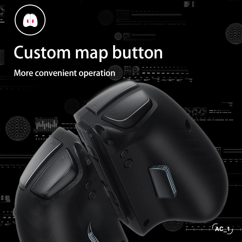 IINE Switch Elite Large Left And Right Controller (Transparent) (L552)