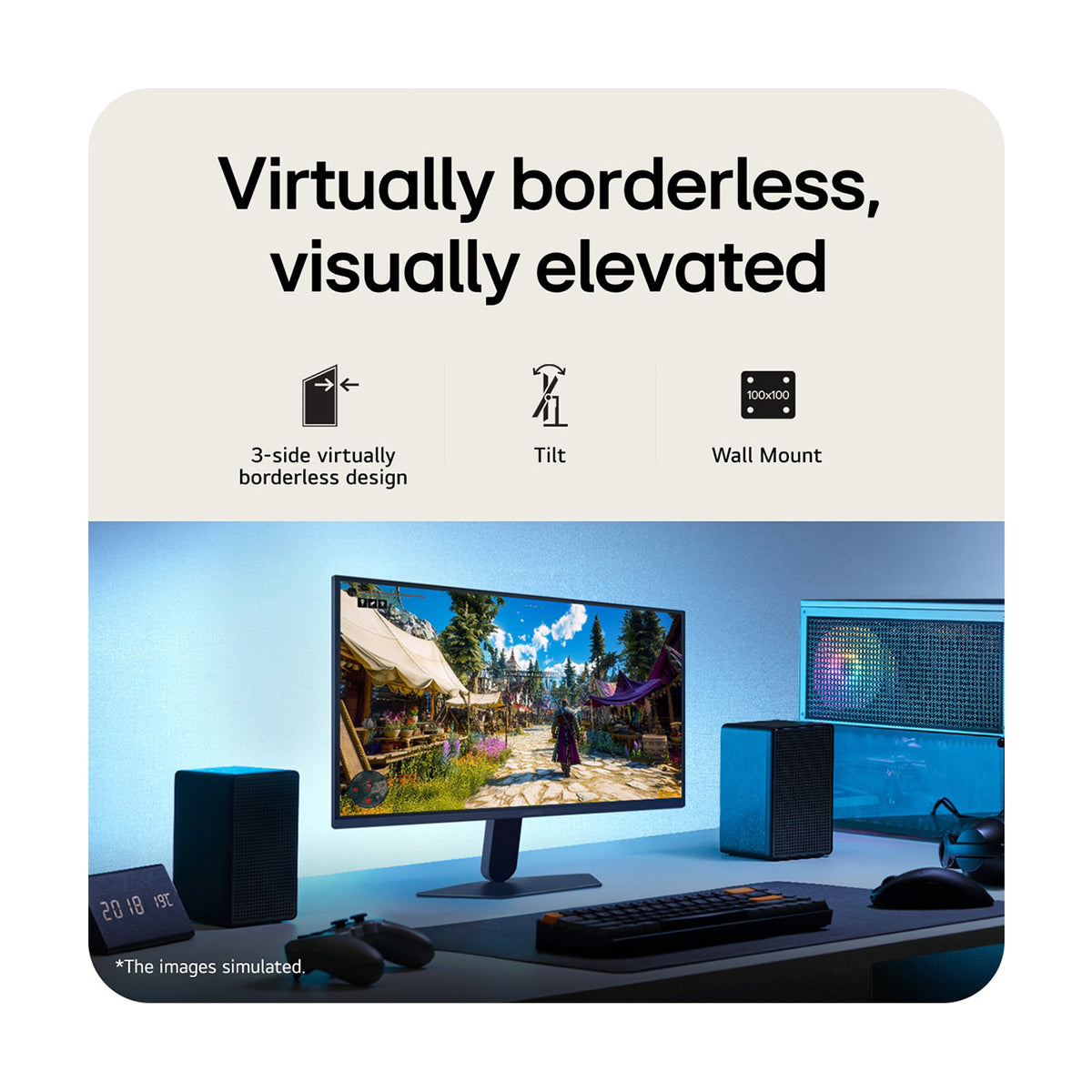 LG UltraGear G5 25G523B-B 25" FHD (1920x1080) 200Hz 1ms GTG IPS Gaming Monitor