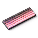 MonsGeek FUN60 Ultra SP Shine-Through Black & Pink Gradient Wired RGB Mechanical Keyboard