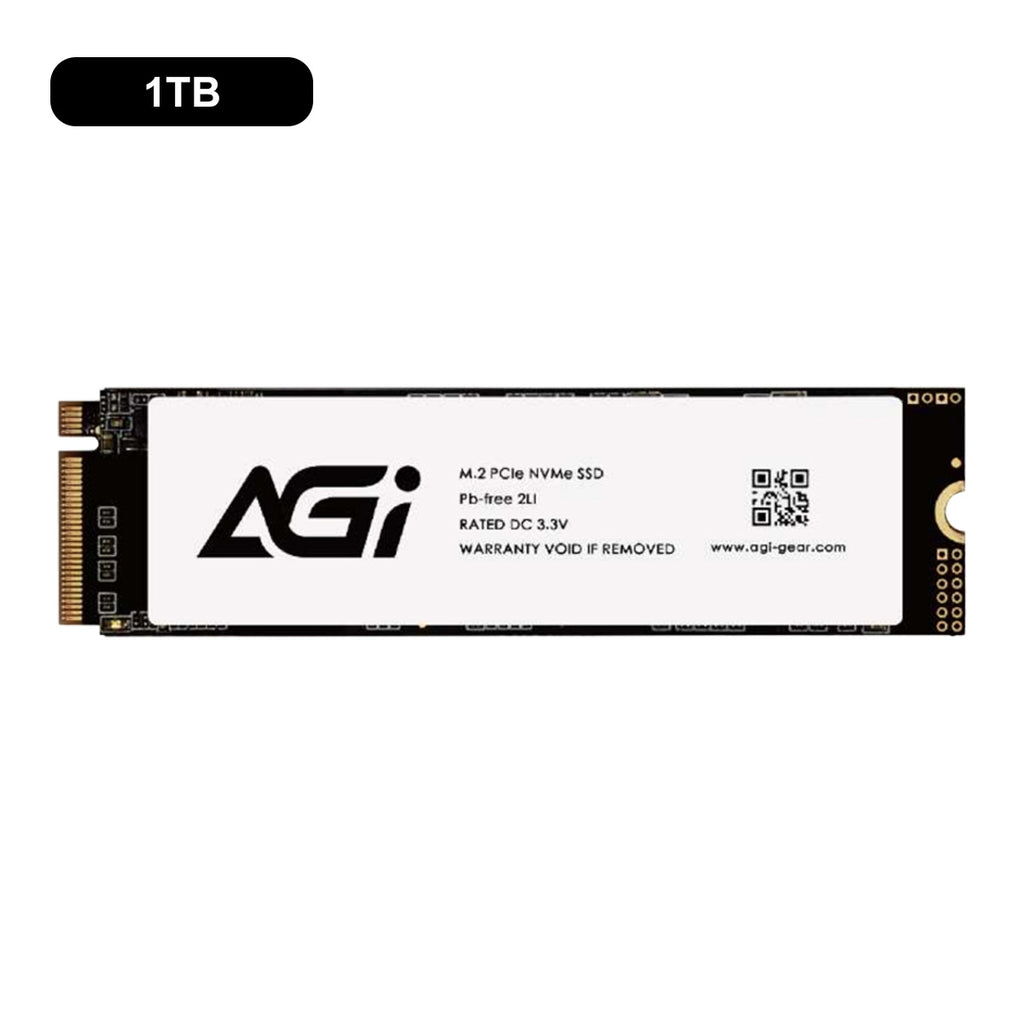 AGI AI298 PCIe NVMe Gen 3x4 3200MB/s Read/1700MB/s Write Internal SSD (1TB, 2TB)