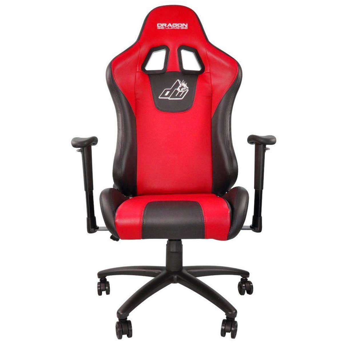 Dragonwar Pro-Gamer Chair (Red/Black) (GC-004-Red)