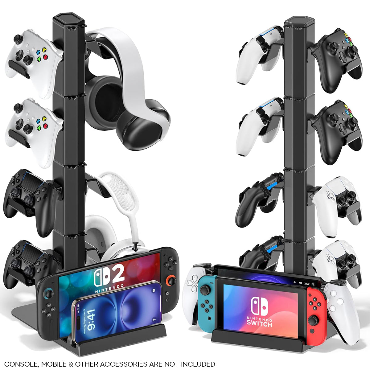 Multifunctional Controller & Headset Stand (Black) (VG-P5394S)
