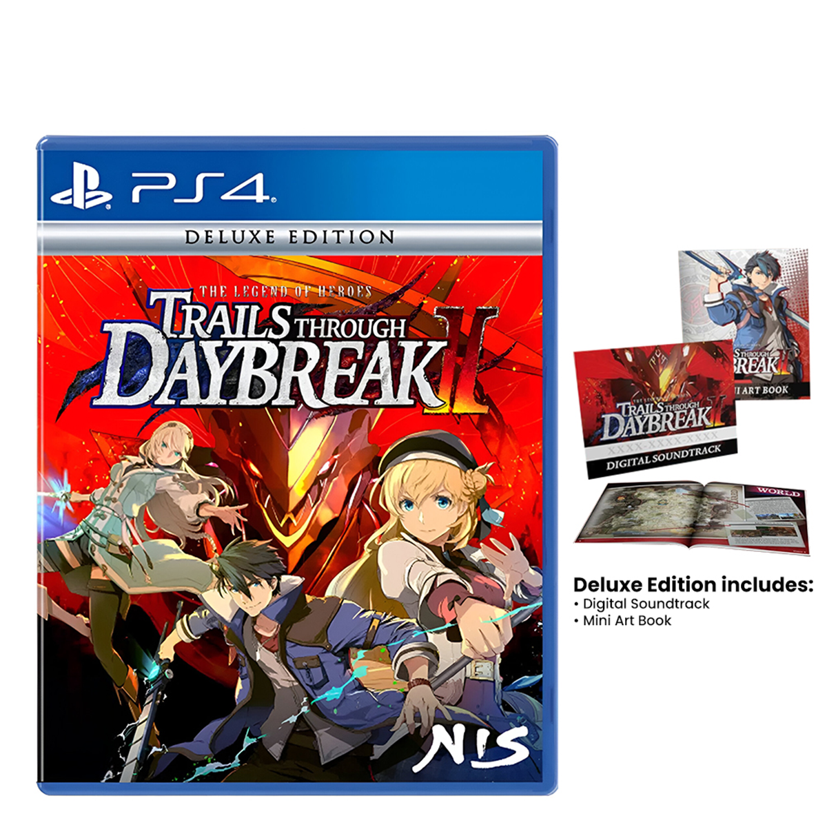 PS4 The Legend Of Heroes Trails Through Daybreak II Deluxe Edition ALL (US) (Eng/FR)